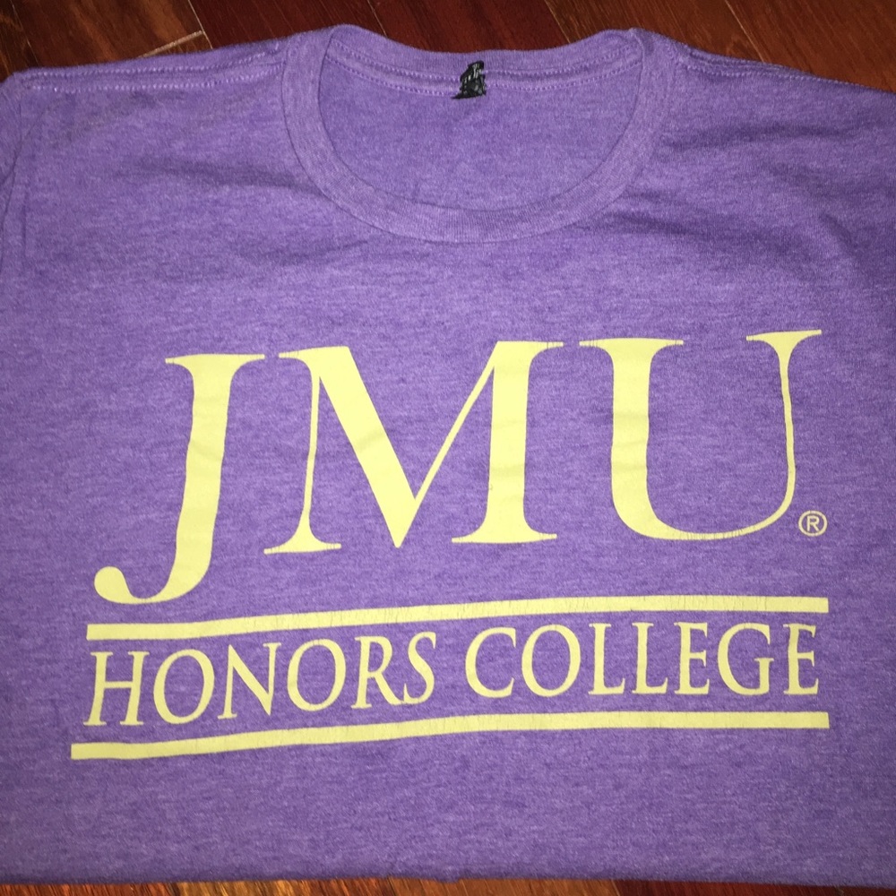 JMU honors college shirt